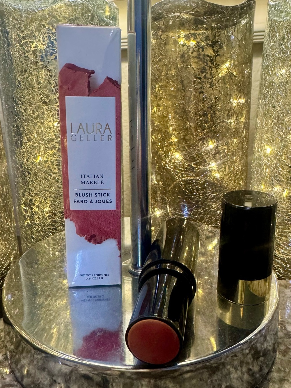 Laura Geller Blush Stick — Apricot Spritz. Italian marble blush. NIB